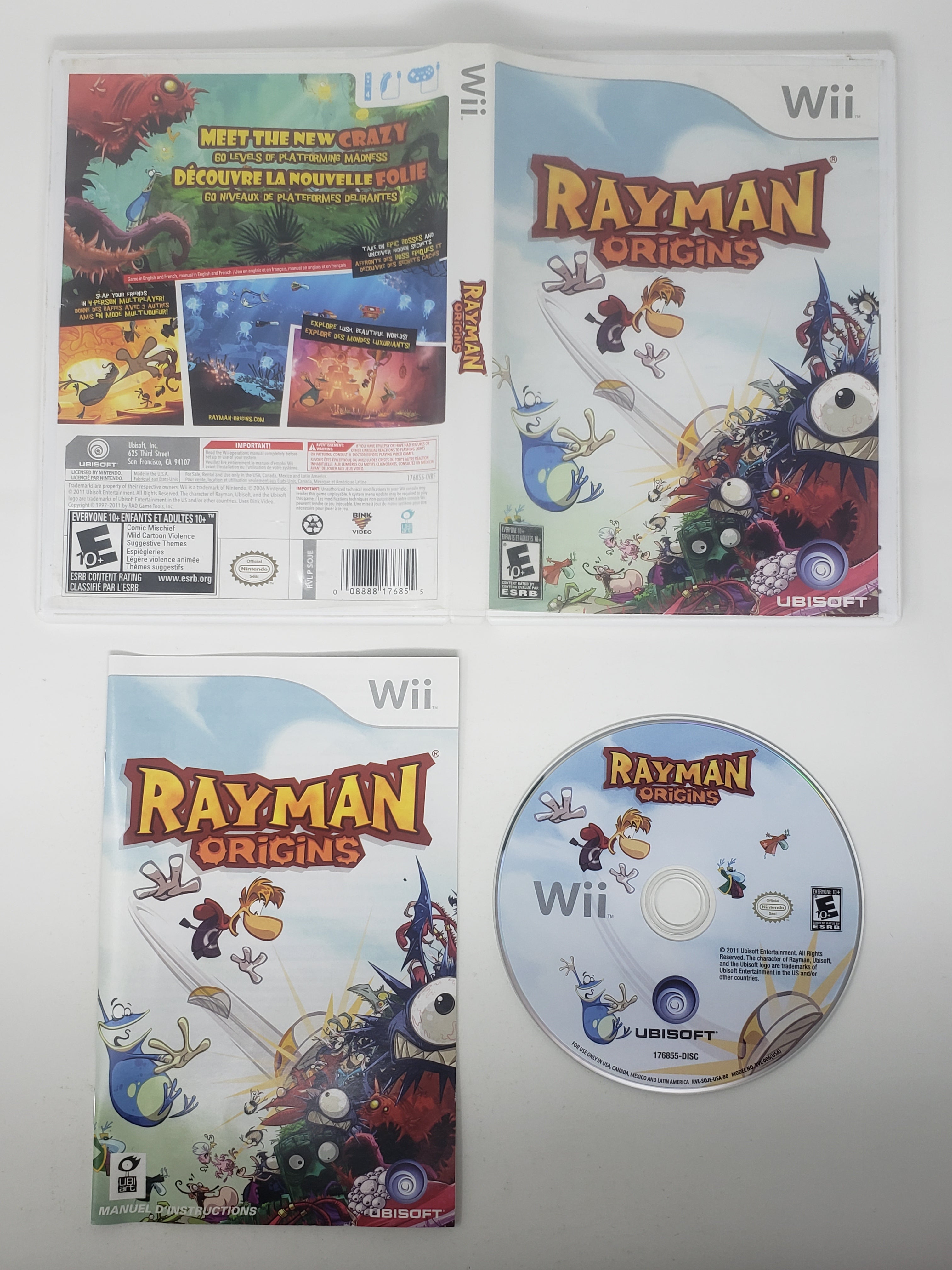 Rayman Origins Wii - Jeux vidéo - Achat & prix Rayman Origins Wii - Jeux vidéo - Achat & prix