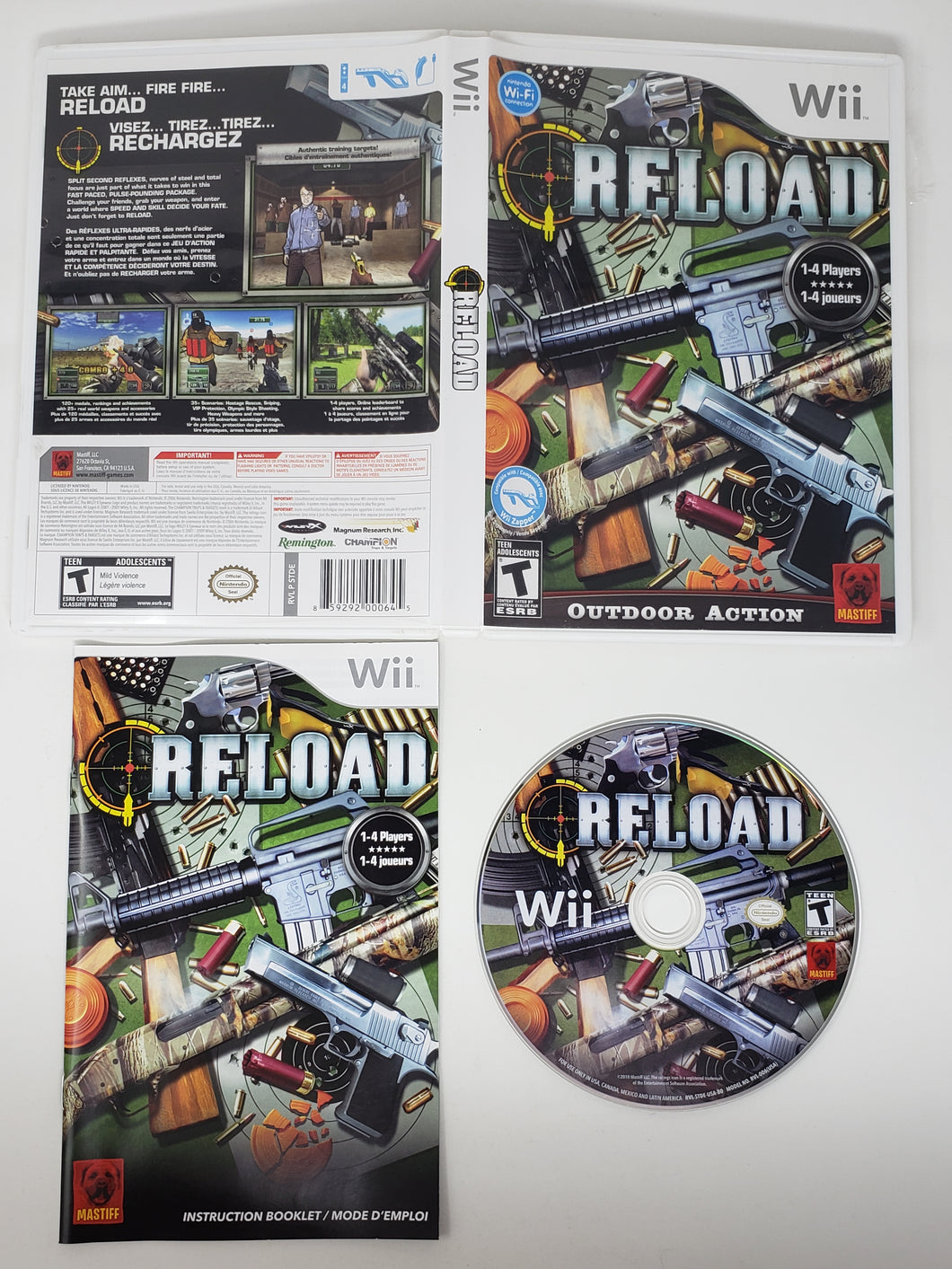 Reload Target Down - Nintendo Wii