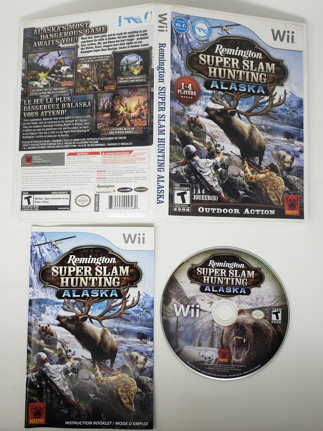 Remington Super Slam Hunting - Alaska - Nintendo Wii