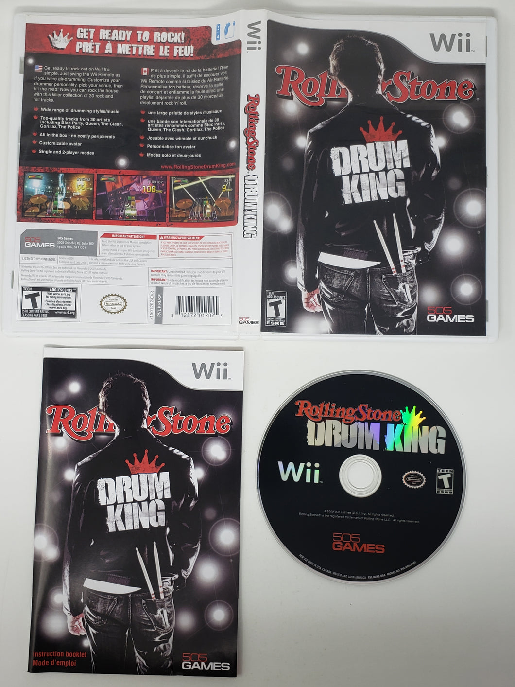 Rolling Stone - Drum King - Nintendo Wii