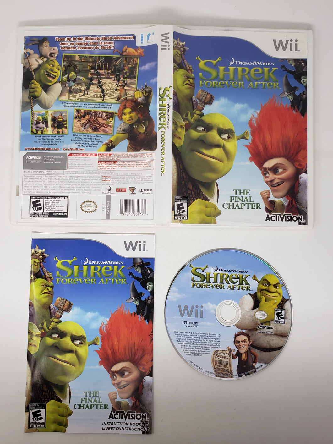 Shrek Forever After - Nintendo Wii