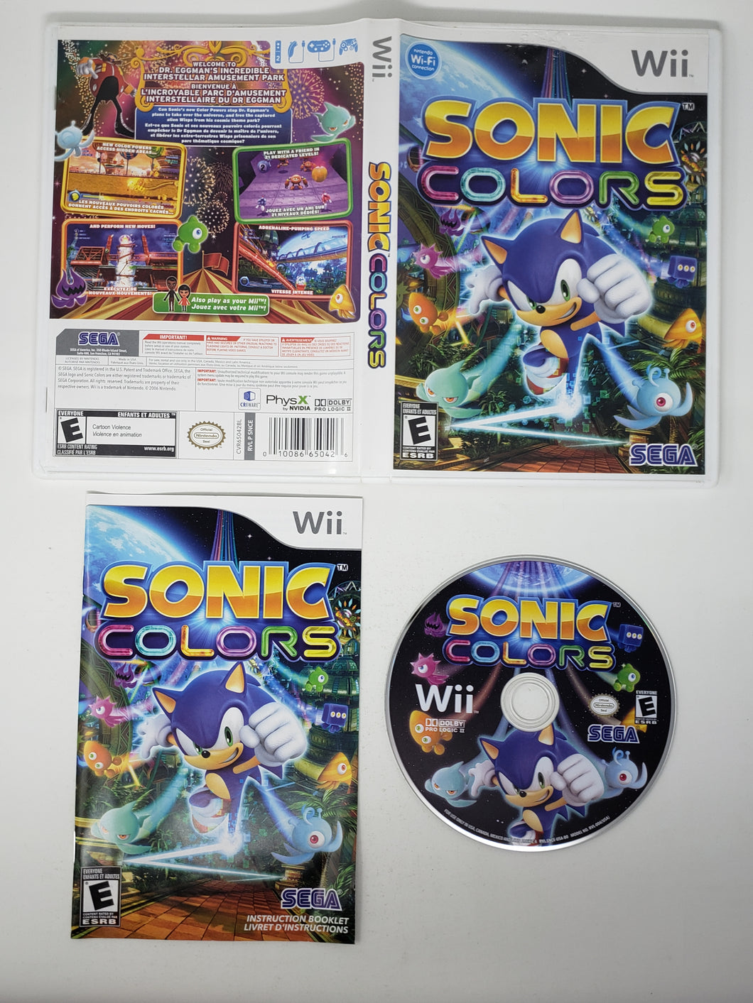 Sonic Colors - Nintendo Wii