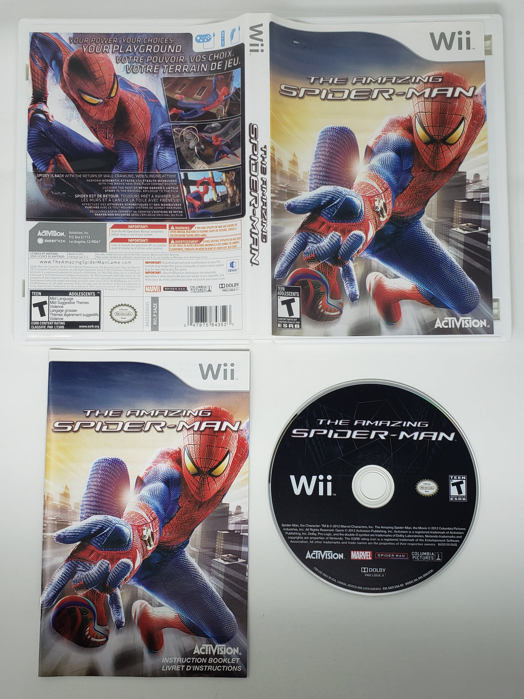 Amazing Spiderman - Nintendo Wii