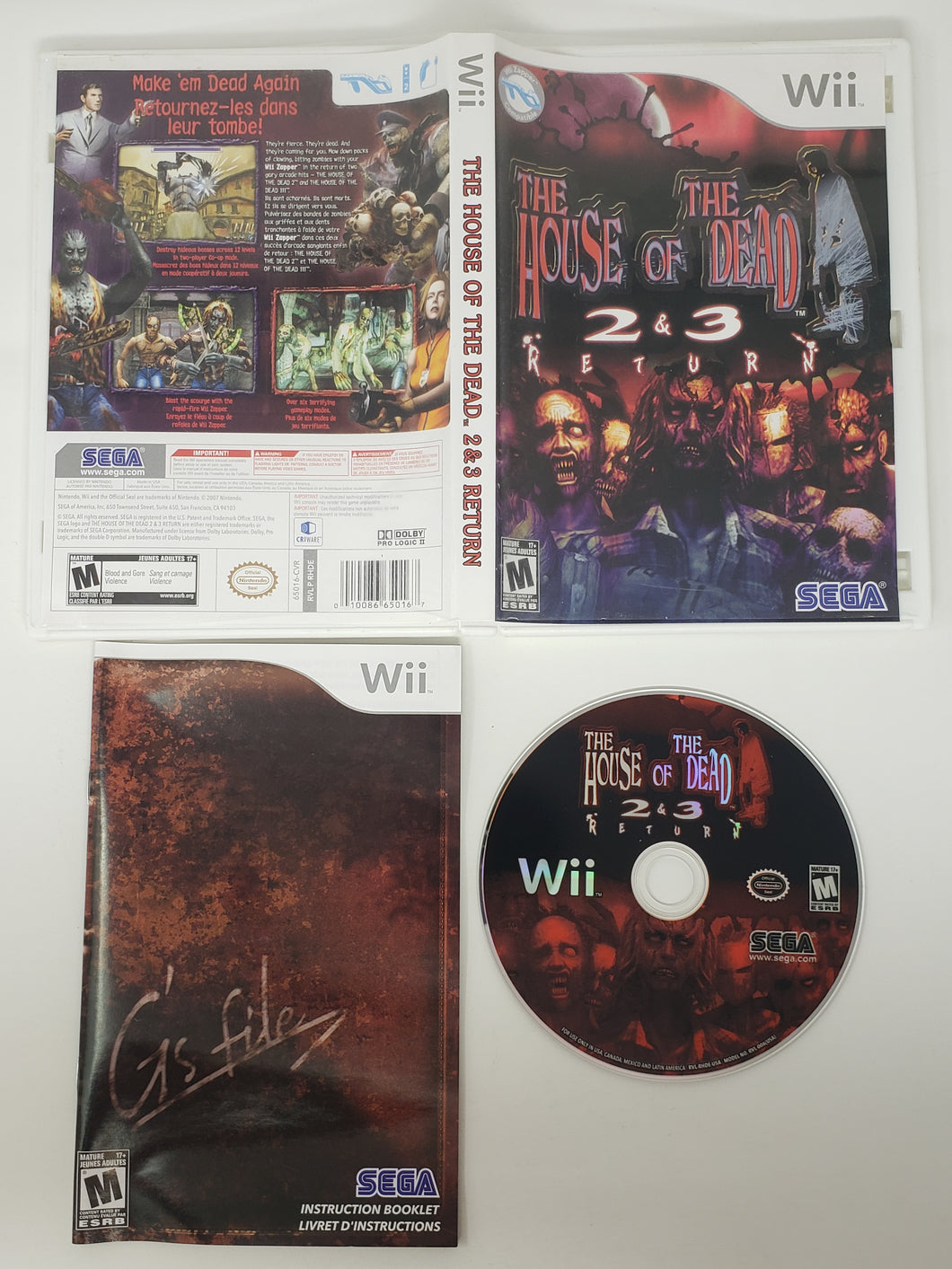 The House of the Dead 2 & 3 Return - Nintendo Wii