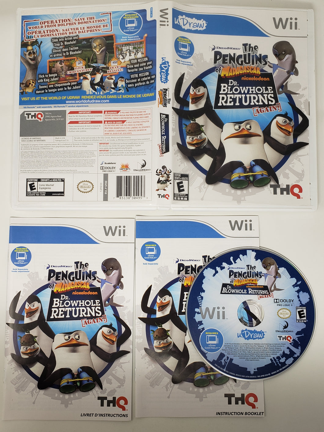 Penguins of Madagascar - Dr. Blowhole Returns - Nintendo Wii