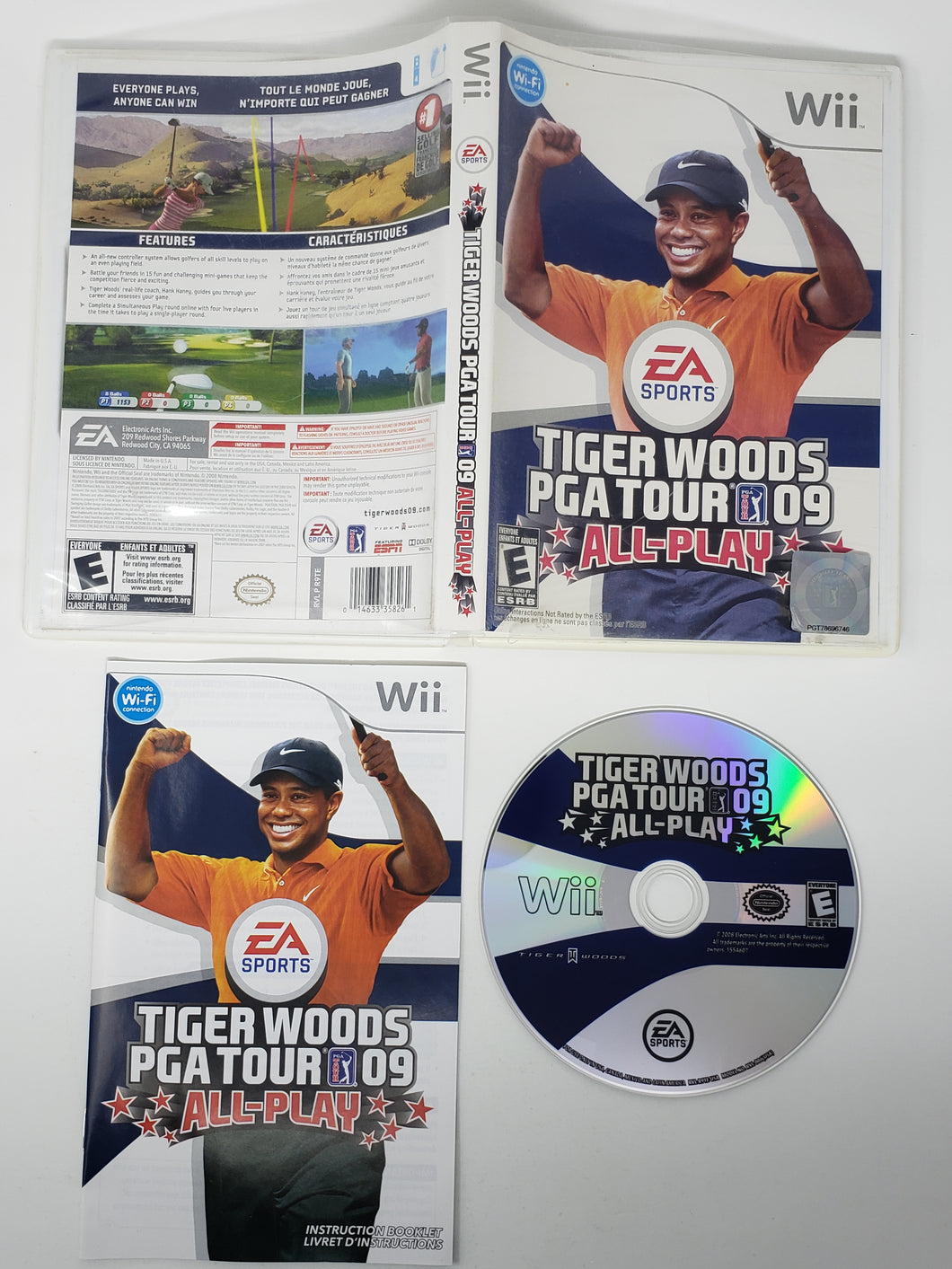 Tiger Woods 2009 All-Play - Nintendo Wii