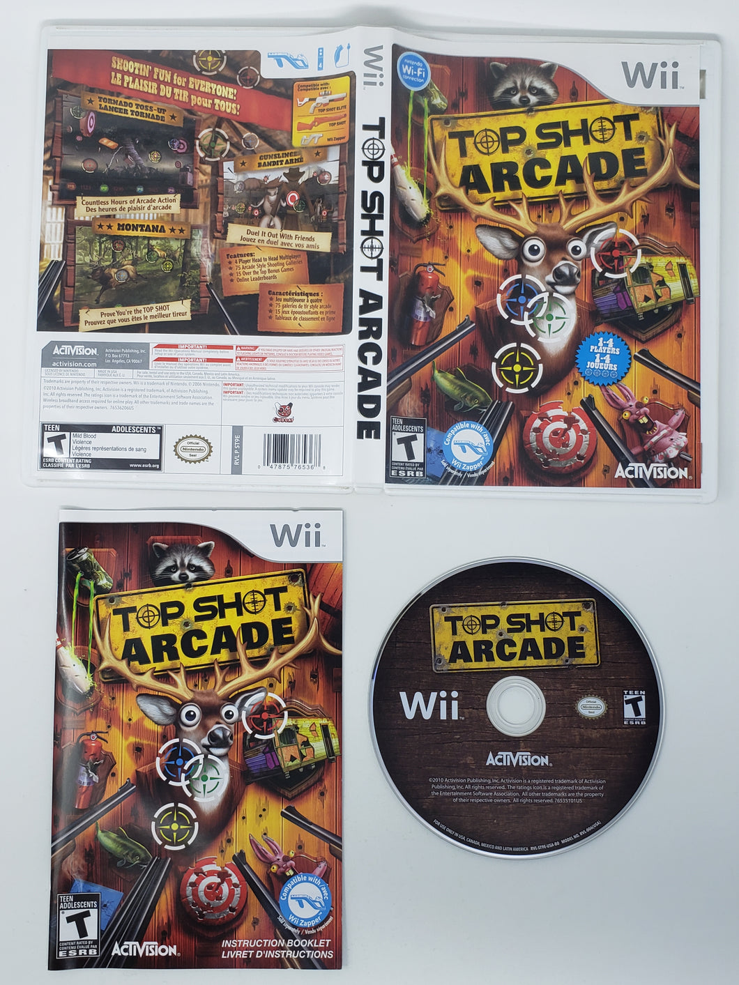 Wii - Arcade Top Shot [cib]