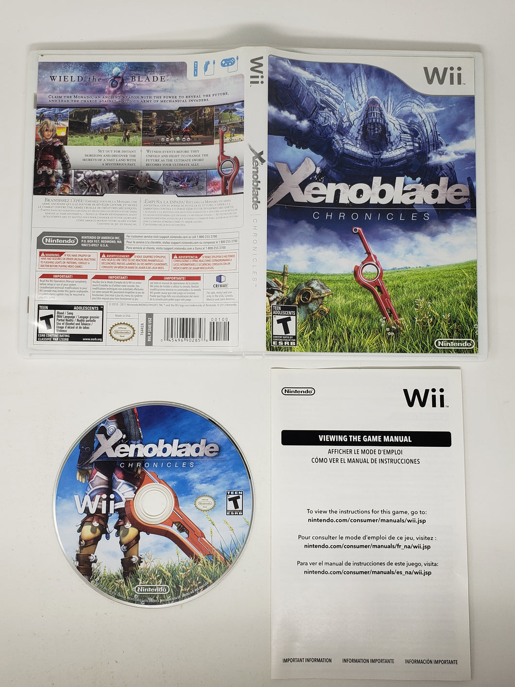 Xenoblade Chronicles - Nintendo Wii