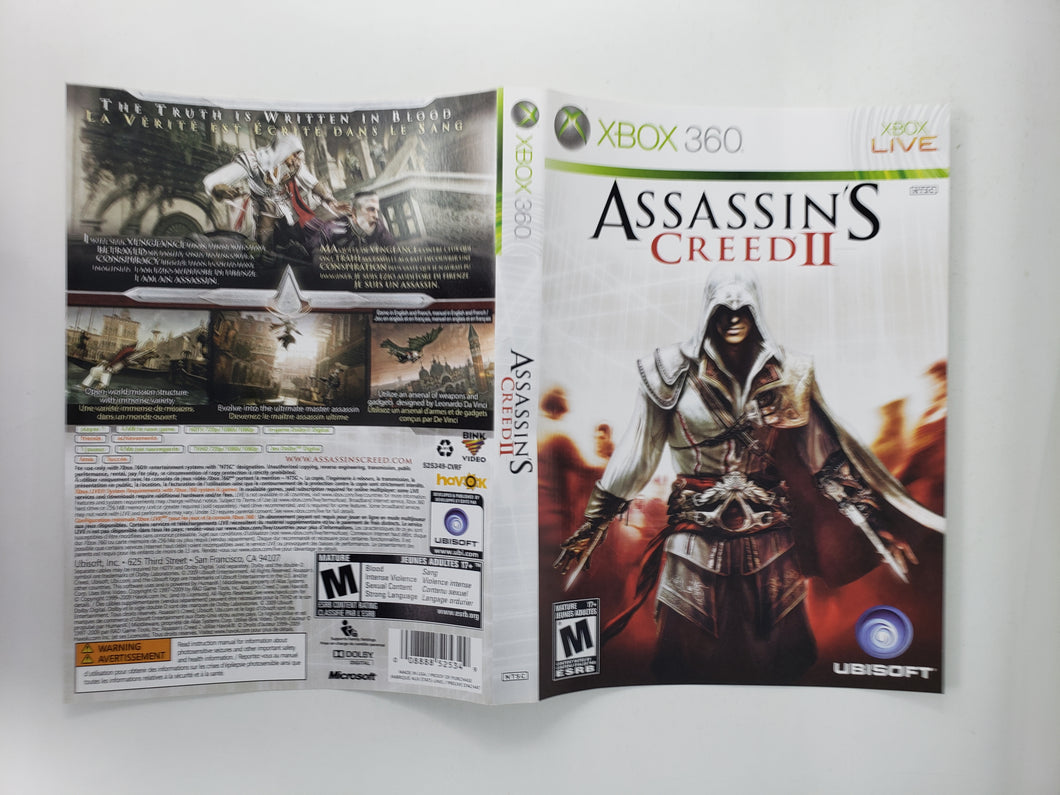 Assassin's Creed II [Cover art] - Microsoft Xbox 360