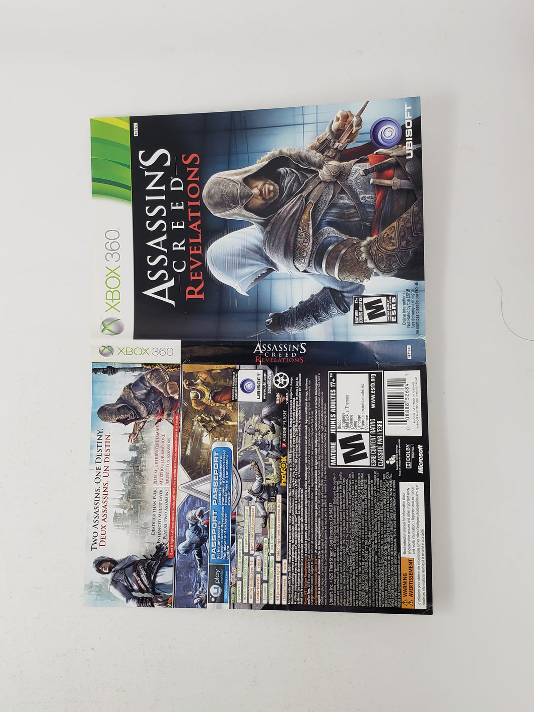 Assassin's Creed Revelations [Cover art] - Microsoft Xbox360