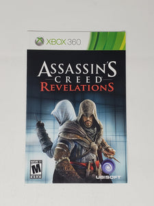 Assassin's Creed Revelations [Manual] - Microsoft Xbox360