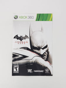 Batman - Arkham City [manuel] - Microsoft XBOX360