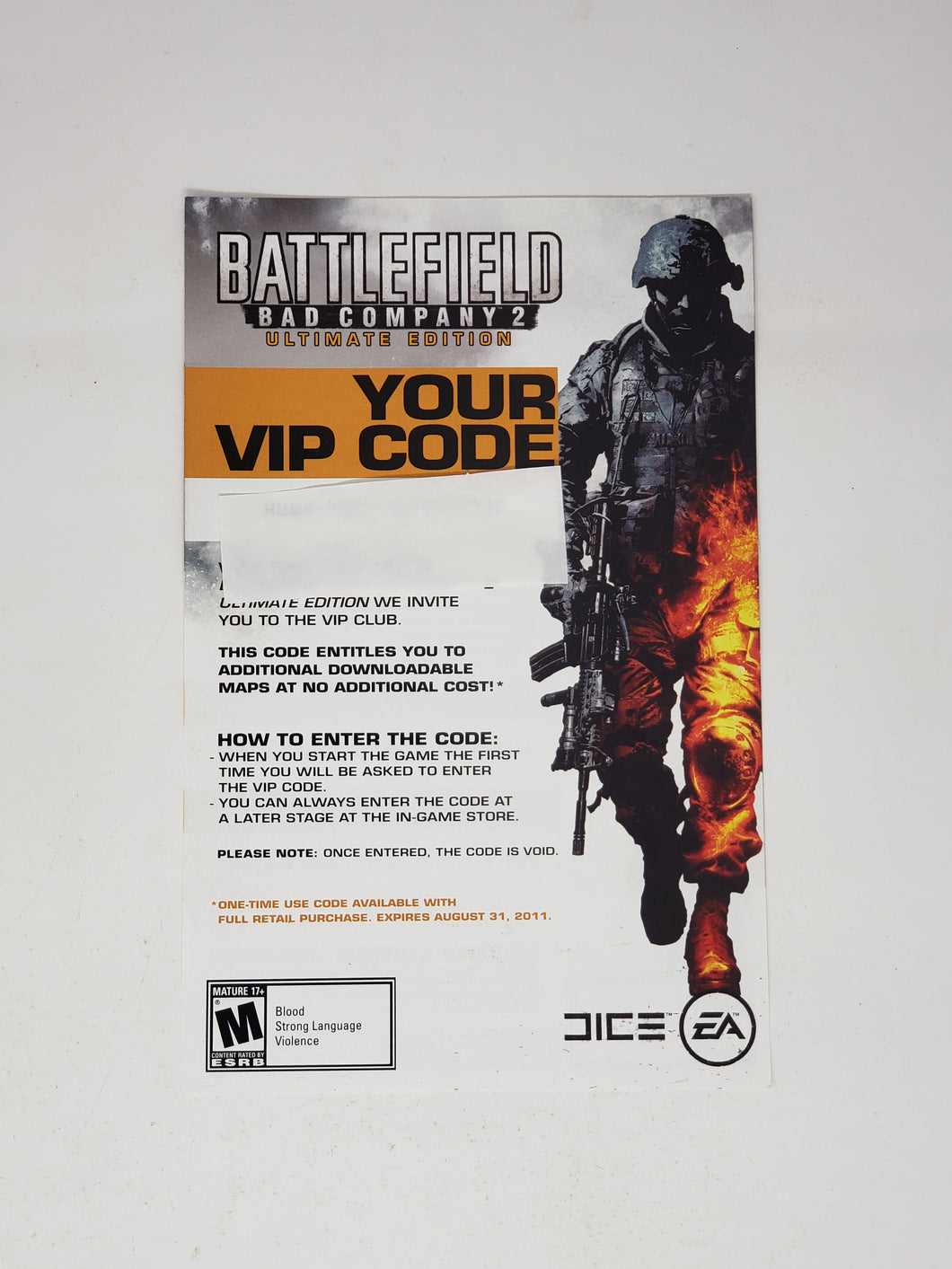 Battlefield Bad Company 2 Ultimate Edition [Insert] - Microsoft Xbox360