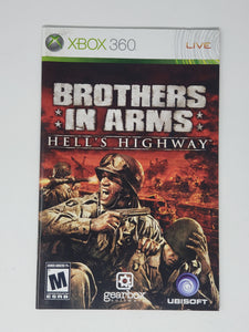 Brothers in Arms Hell's Highway [manuel] - Microsoft XBOX360