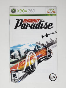 Burnout Paradise [manuel] - Microsoft XBOX360