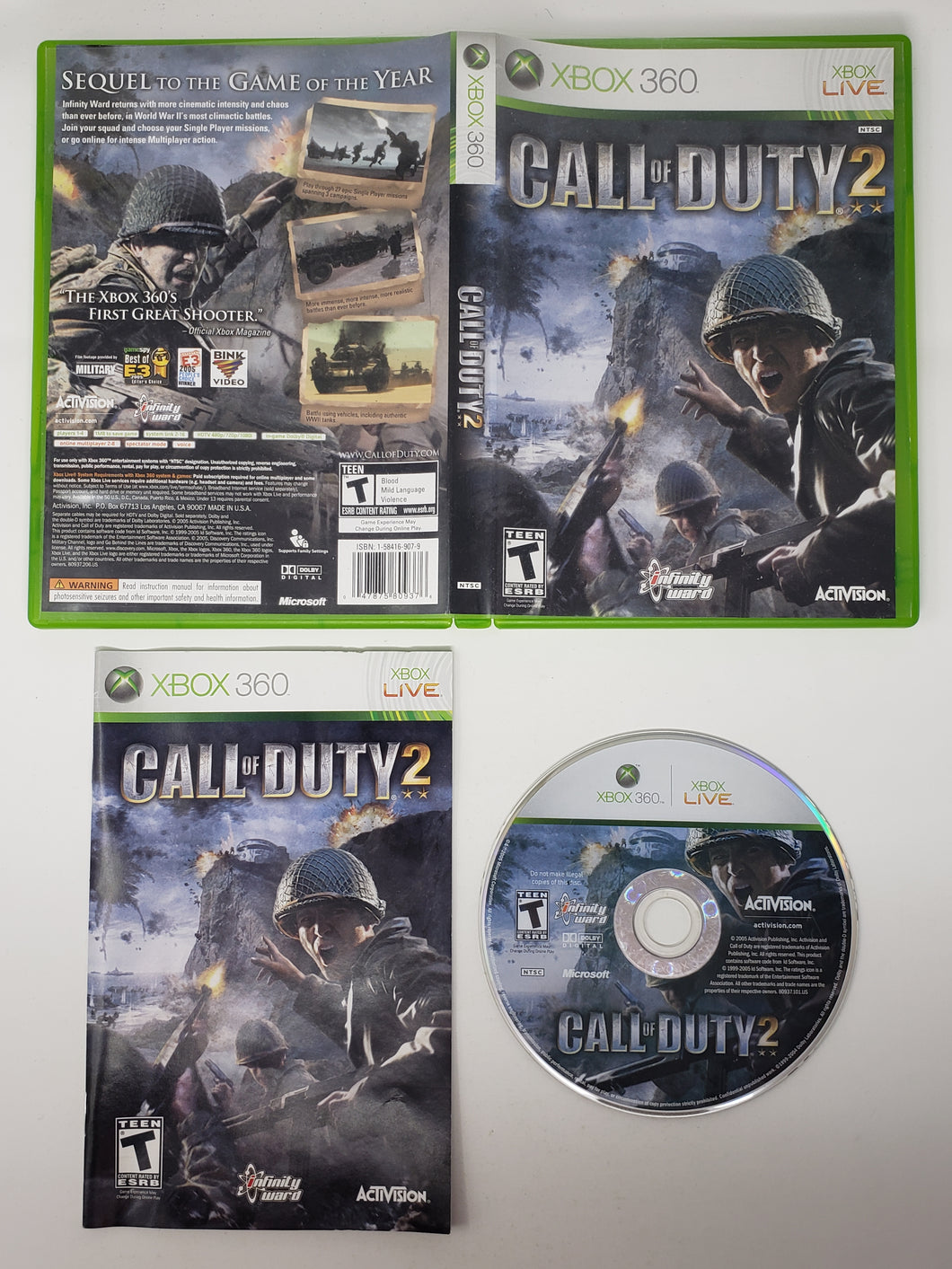 Call of Duty 2 - Microsoft Xbox 360