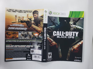 Call of Duty Black Ops [Couverture] - Microsoft Xbox 360