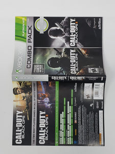 Call of Duty Black Ops I and II Combo Pack Platinum Hits [Couverture] - Microsoft XBOX360