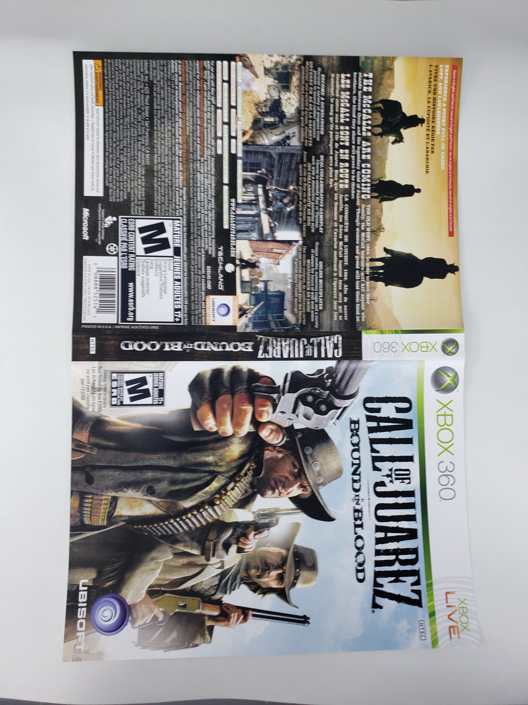 Call of Juarez - Bound in Blood [Couverture] - Microsoft Xbox 360