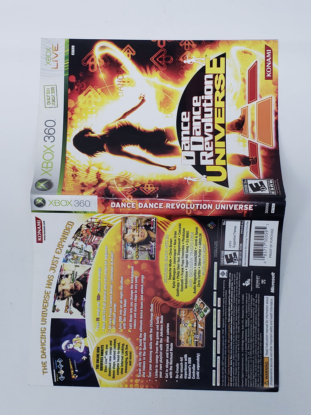 Dance Dance Revolution Universe [Cover art] - Microsoft XBOX360