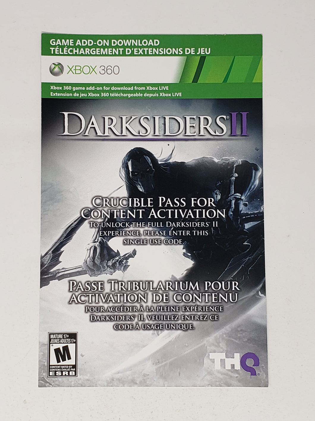 Darksiders [manuel] - Microsoft XBOX360