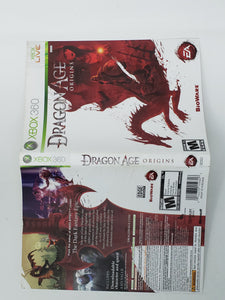 Dragon Age - Origins [Cover art] - Microsoft XBOX360