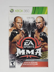 EA Sports MMA [manual] - Microsoft XBOX360