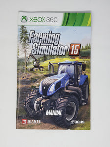 Farming Simulator 15 [manuel] - Microsoft Xbox360