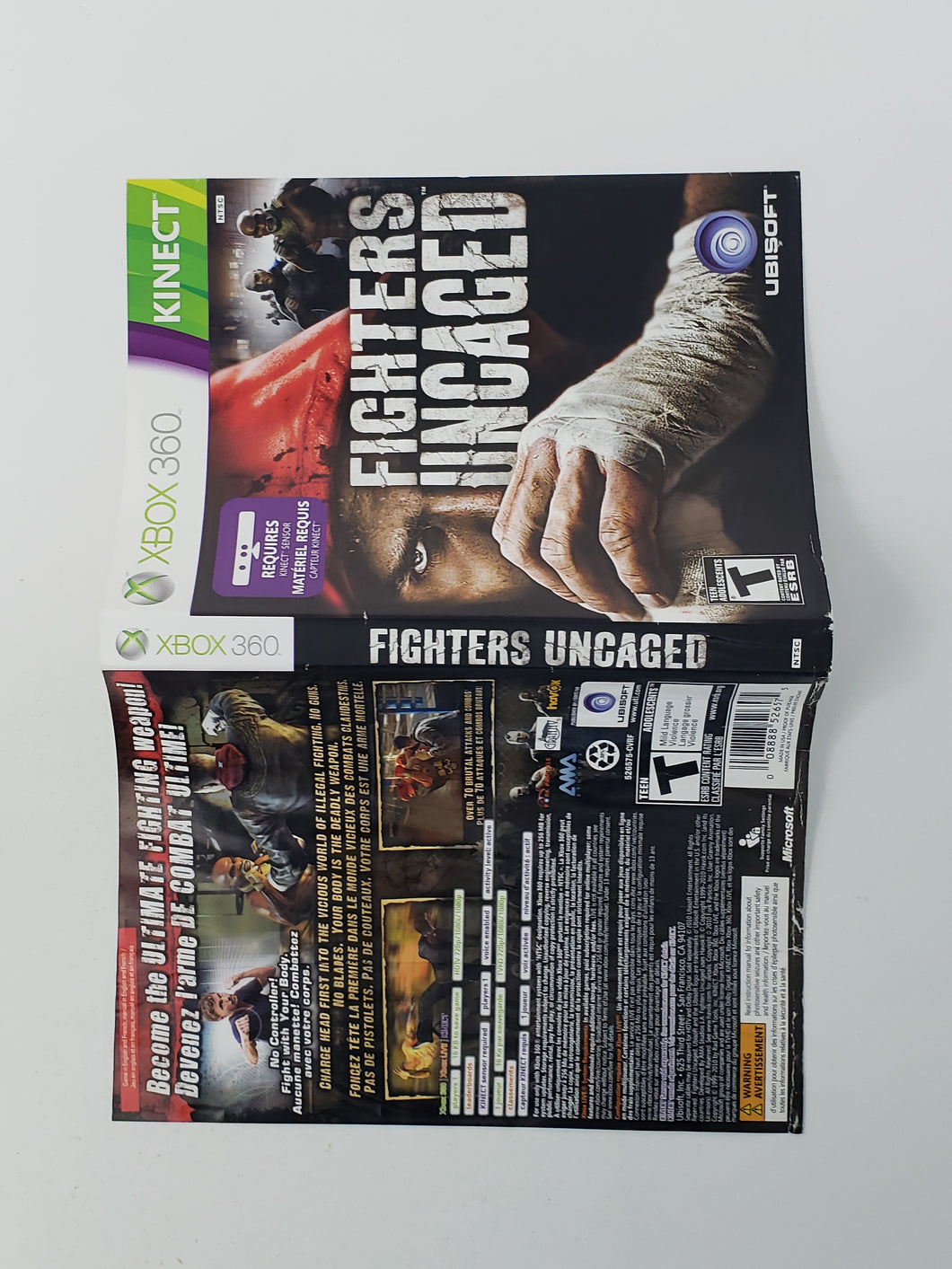 Fighters Uncaged [Cover art] - Microsoft XBOX360