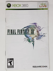 Final Fantasy XIII [manuel] - Microsoft Xbox360