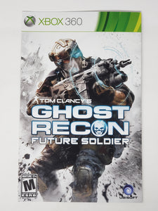 Ghost Recon - Future Soldier [manuel] - Microsoft Xbox 360