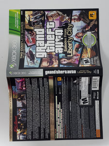 Grand Theft Auto - Episodes from Liberty City [Platinum Hits] [Cover art]- Microsoft Xbox 360