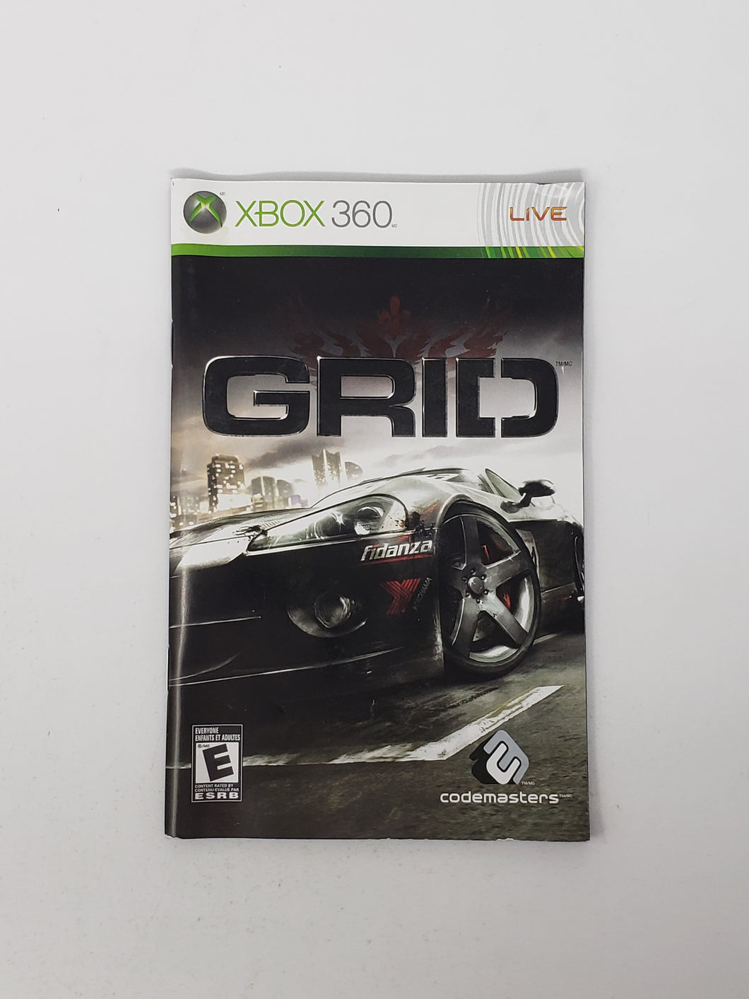 Grid [manual] - Microsoft XBOX360