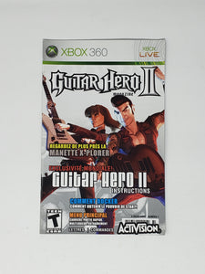 Guitar Hero II [manual] - Microsoft XBOX 360