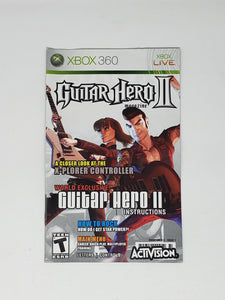 Guitar Hero II [manuel] - Microsoft XBOX 360