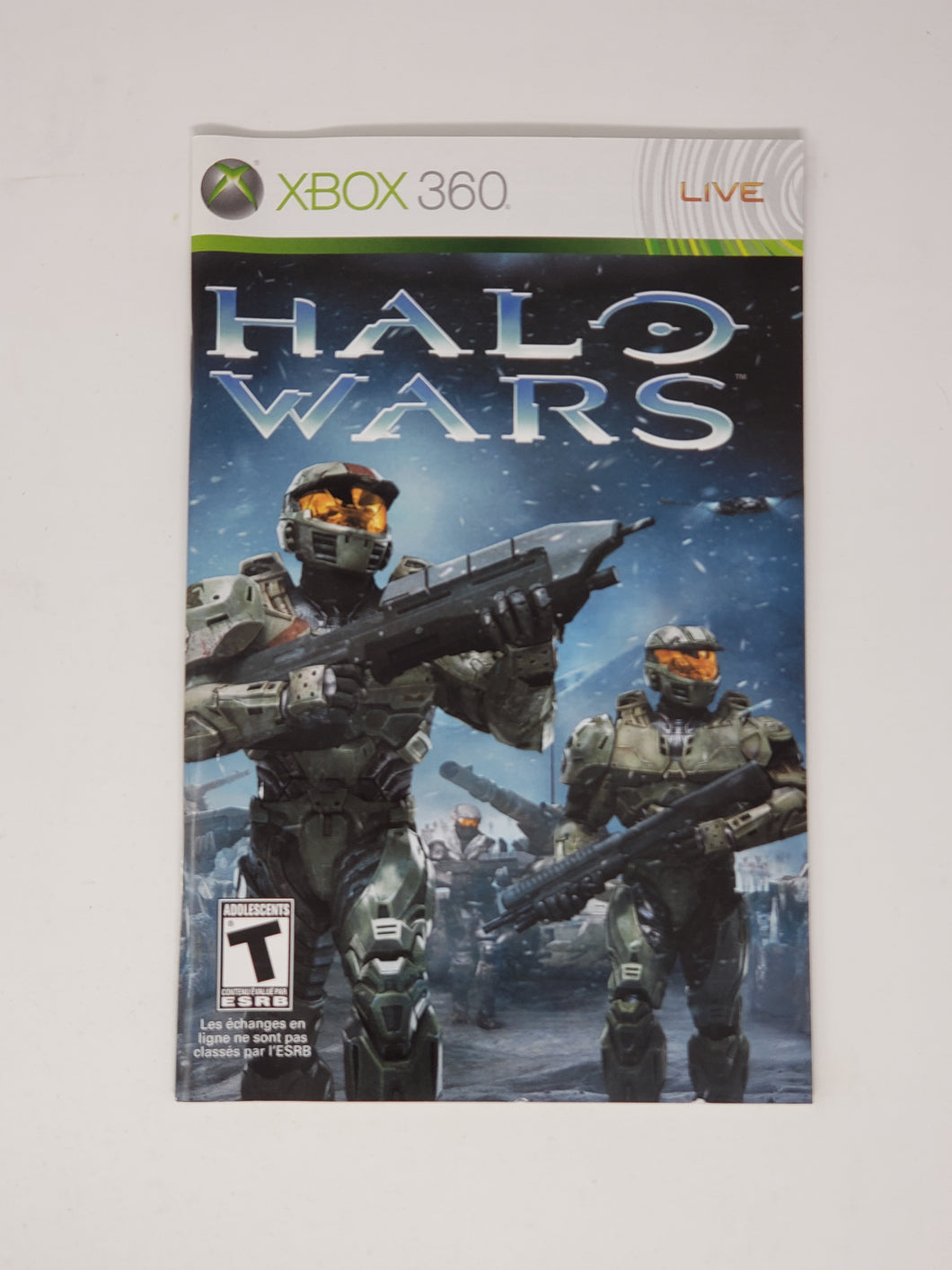 Halo Wars [manuel] - Microsoft XBOX 360