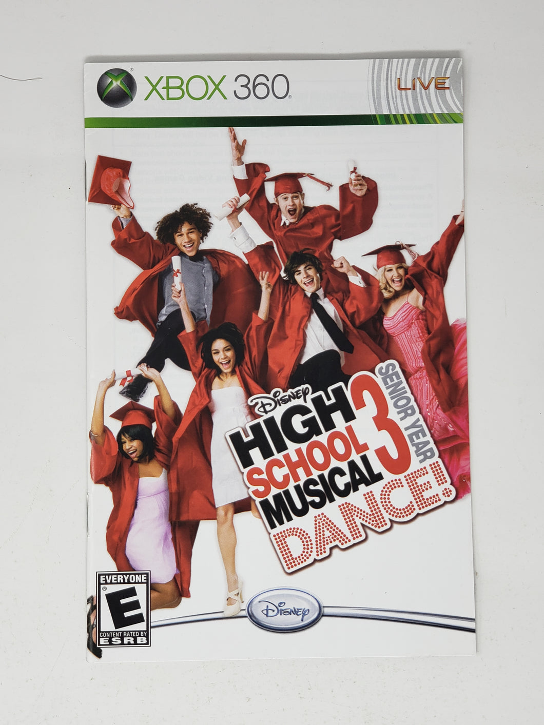 High School Musical 3 - Senior Year Dance [manual] - Microsoft XBOX360