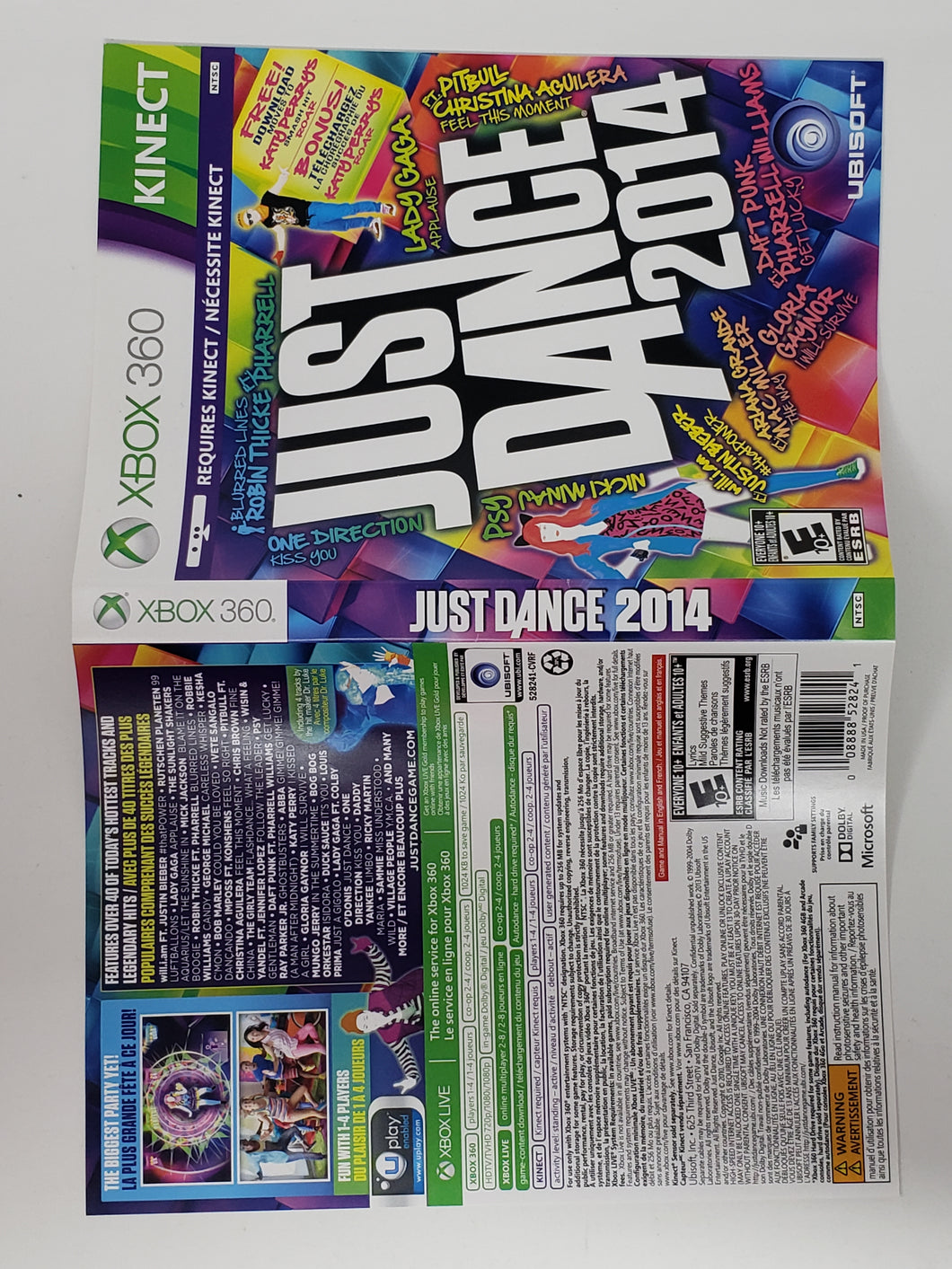 Just Dance 2014 [Couverture] - Microsoft XBOX 360