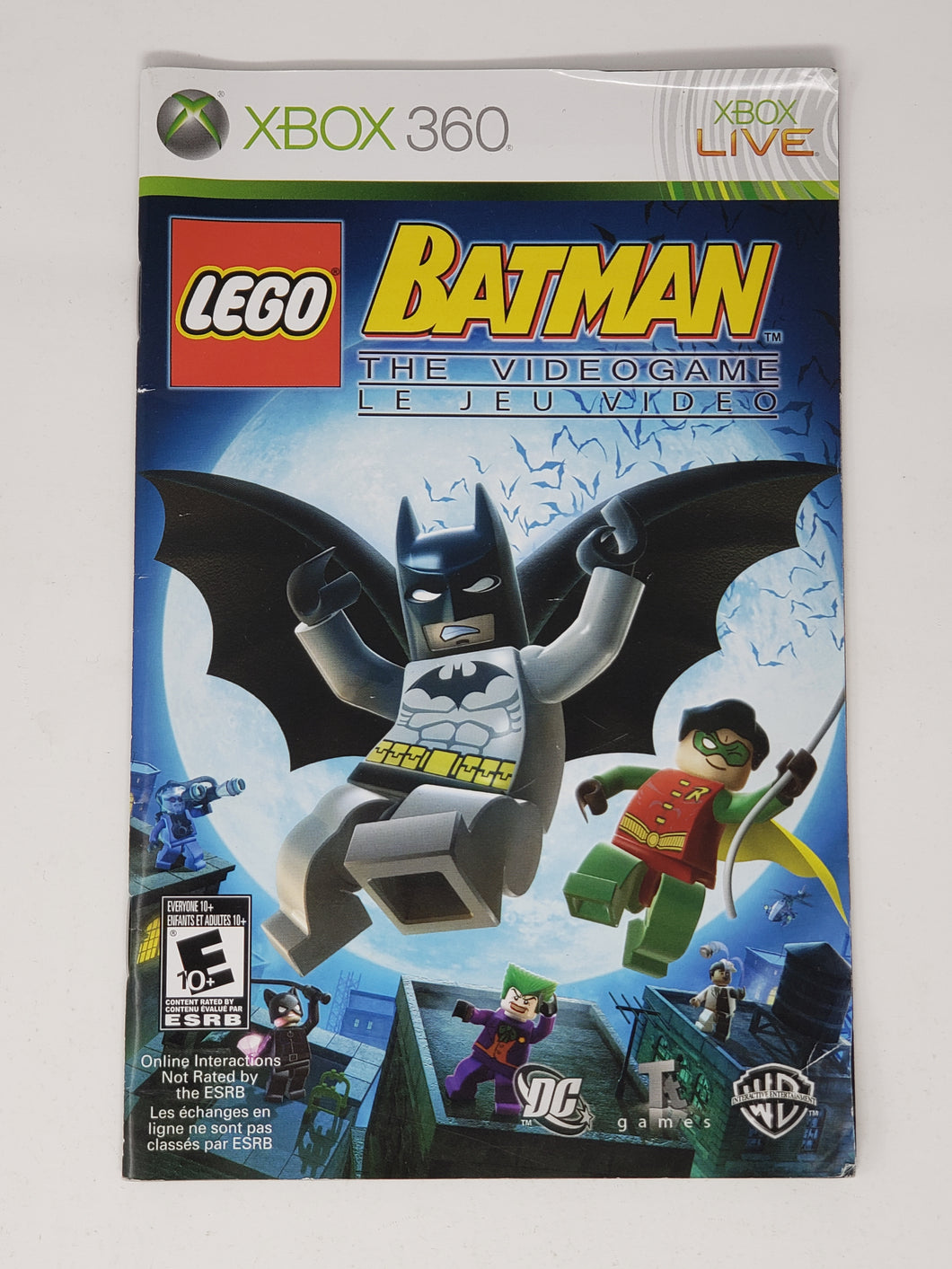 LEGO Batman The Videogame [manuel] - Microsoft XBOX 360