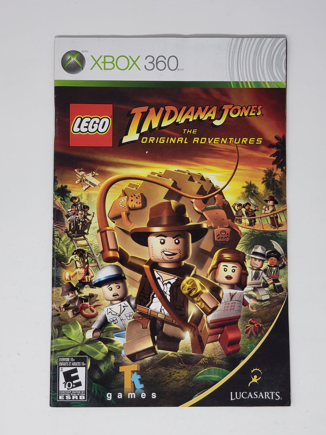 LEGO Indiana Jones The Original Adventures [manuel] - Microsoft XBOX 360