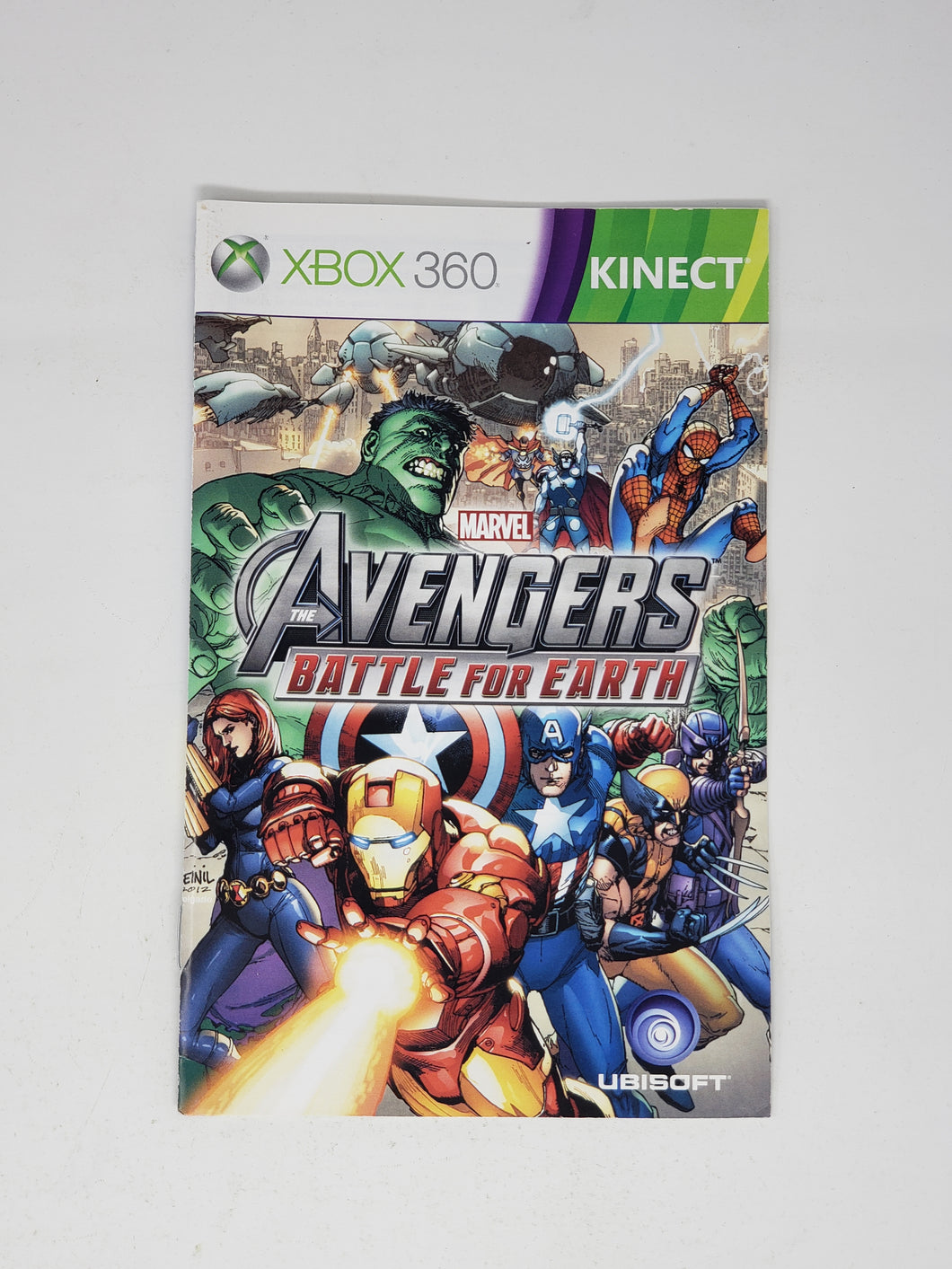 Marvel Avengers - Battle For Earth [manuel] - Microsoft XBOX360