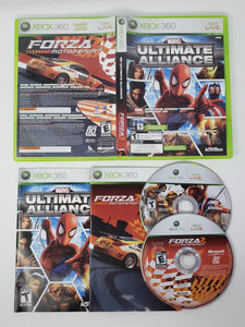 Marvel Ultimate Alliance & Forza 2 - Microsoft Xbox 360