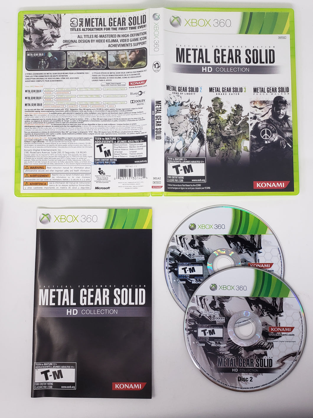 Metal Gear Solid HD Collection - Microsoft Xbox 360
