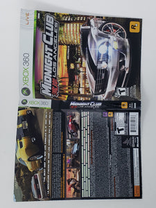 Midnight Club Los Angeles [Couverture] - Microsoft XBOX360