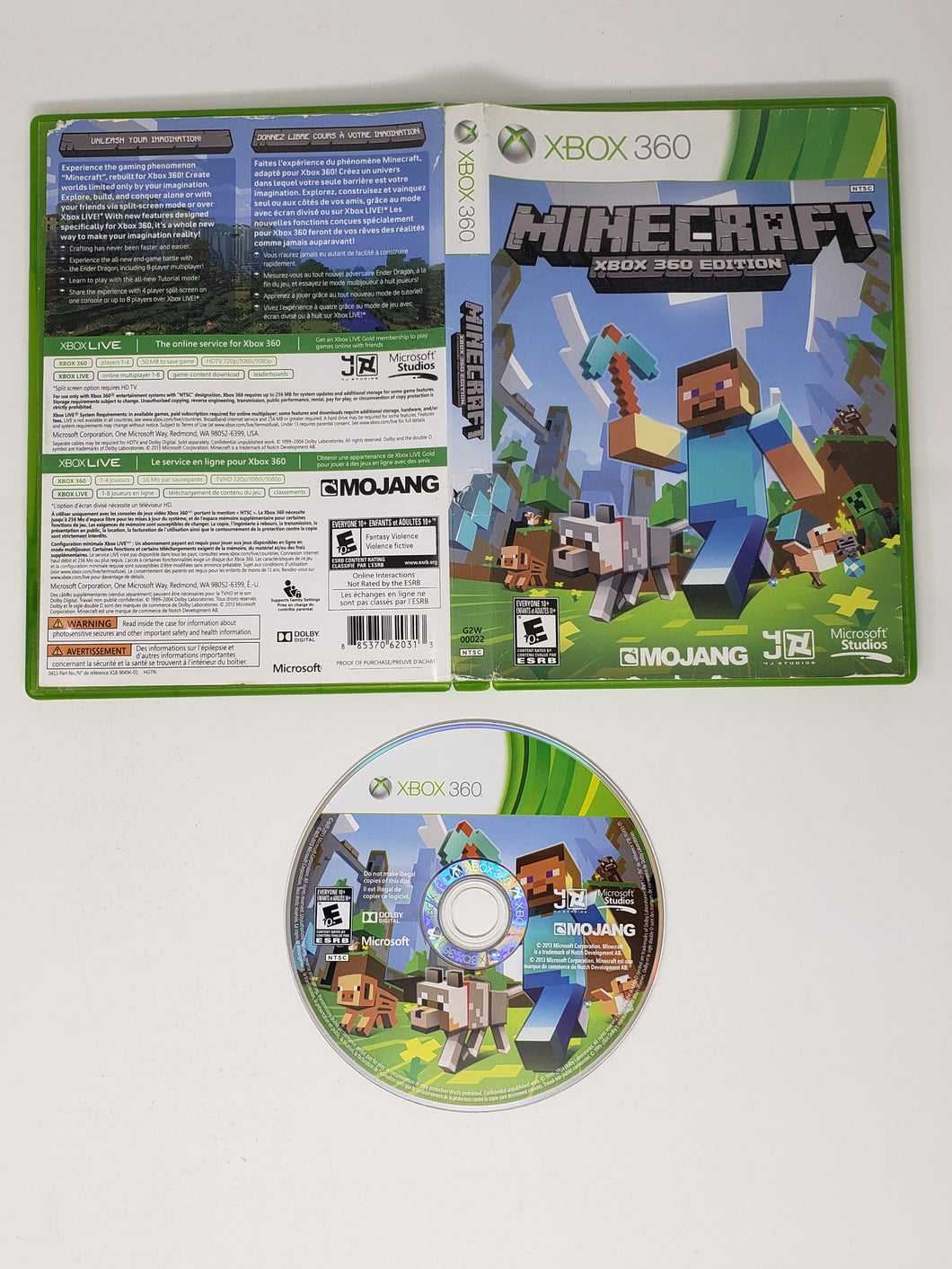 Minecraft - Microsoft Xbox 360