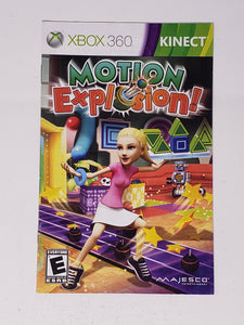 Motion Explosion [manual] - Microsoft XBOX360