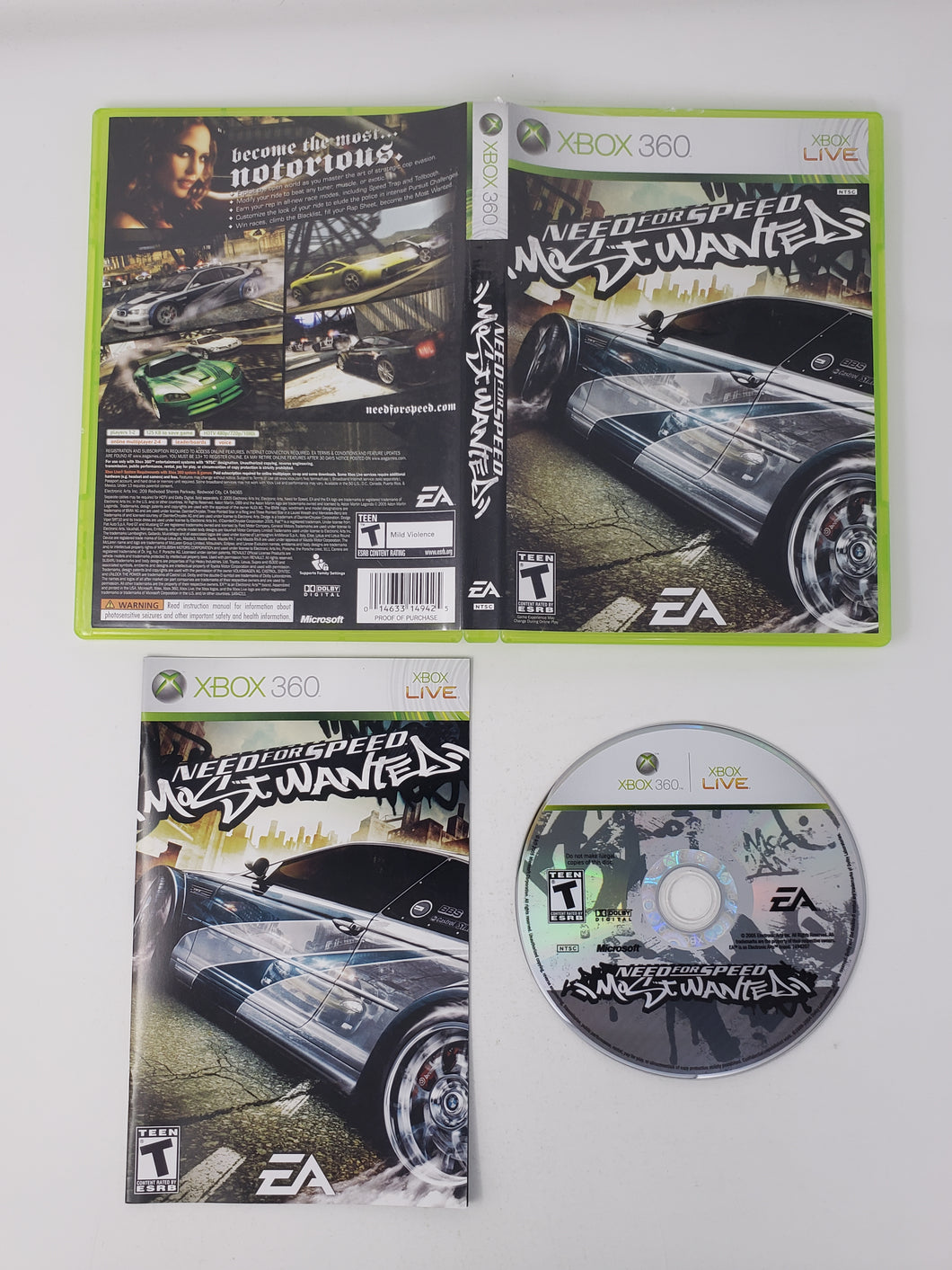Need for Speed Most Wanted - Microsoft Xbox 360