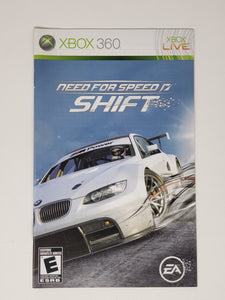 Need for Speed Shift [manuel] - Microsoft XBOX360