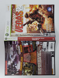 Rainbow Six Vegas 2 [Cover art] - Microsoft XBOX 360