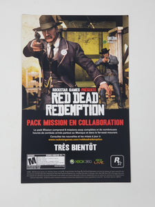 Red Dead Redemption [Insert] - Microsoft Xbox 360